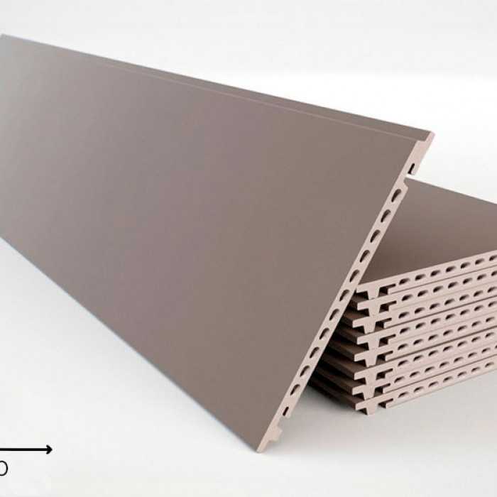 Керамогранитная плита FAVEKER GA16 для НФС, Gris, 800*355*18 мм