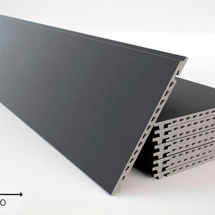 Керамогранитная плита FAVEKER GA16 для НФС, Negro, 1000*400*18 мм