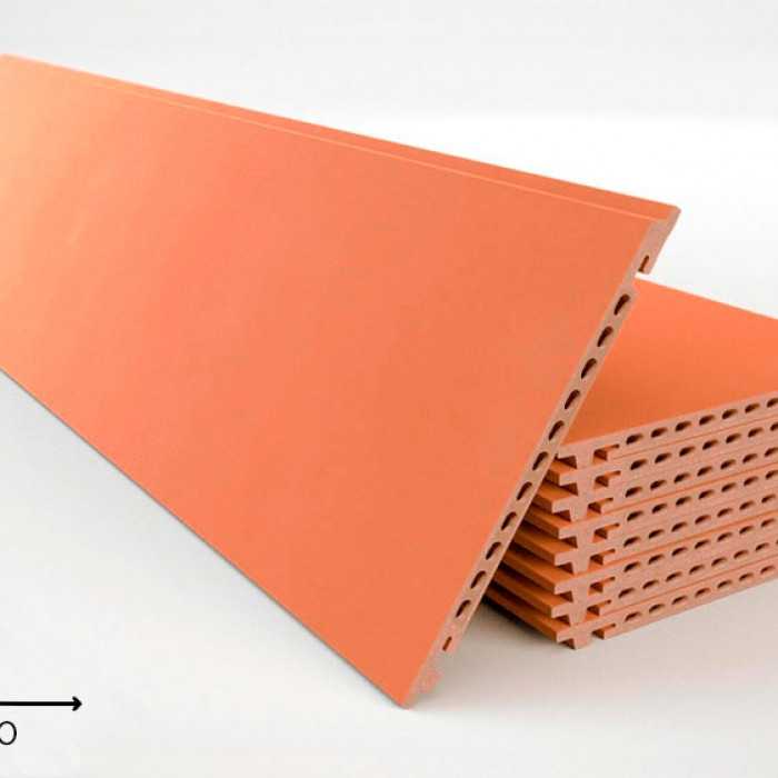 Керамогранитная плита FAVEKER GA16 для НФС, Salmon, 1200*300*18 мм