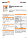 _documents_Листовка: quick-mix LM - Теплоизоляционный кладочный раствор с перлитом (Россия)