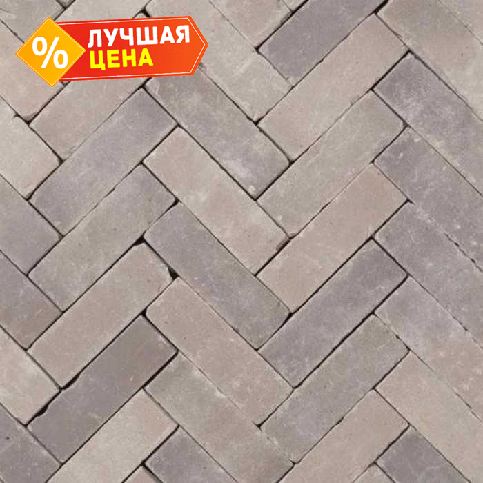 Клинкерная брусчатка Penter Lotis onbezand tumbled, 200*65*65 мм