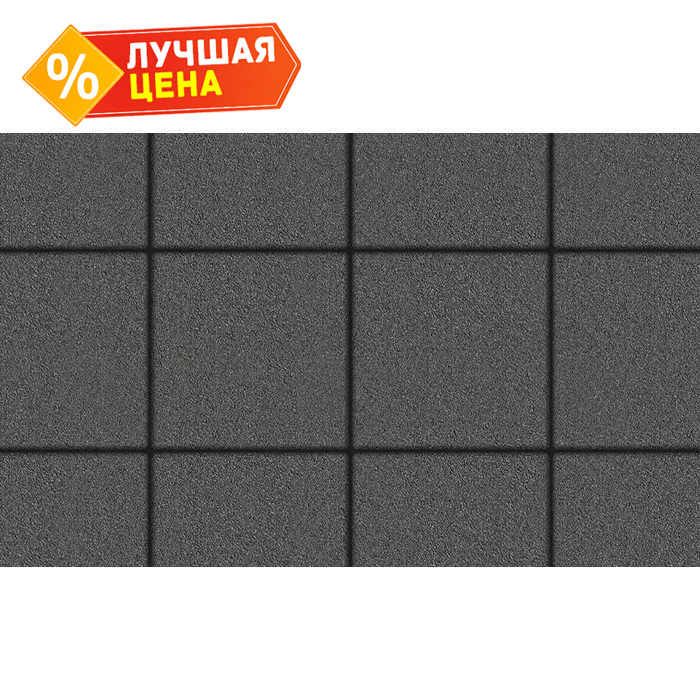 Плитка тротуарная Квадрум Б.6.К.6 гранит серый 400*400*60 мм