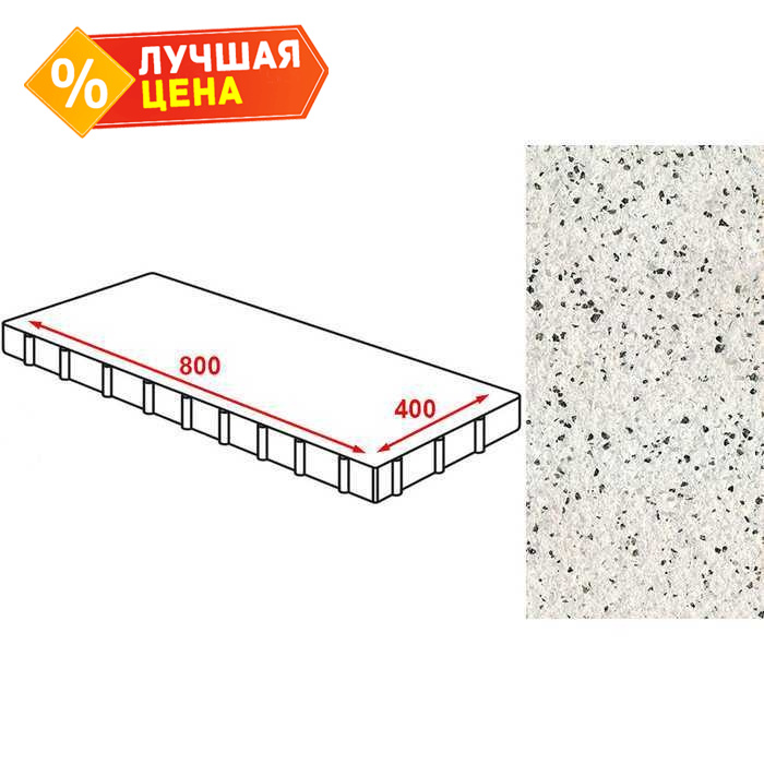 Плита тротуарная Готика Granite FERRO, Покостовский, 800*400*80 мм