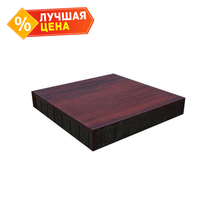 Дорожная плита BRAER Голливуд Color Mix Закат, 1000*1000*160 мм