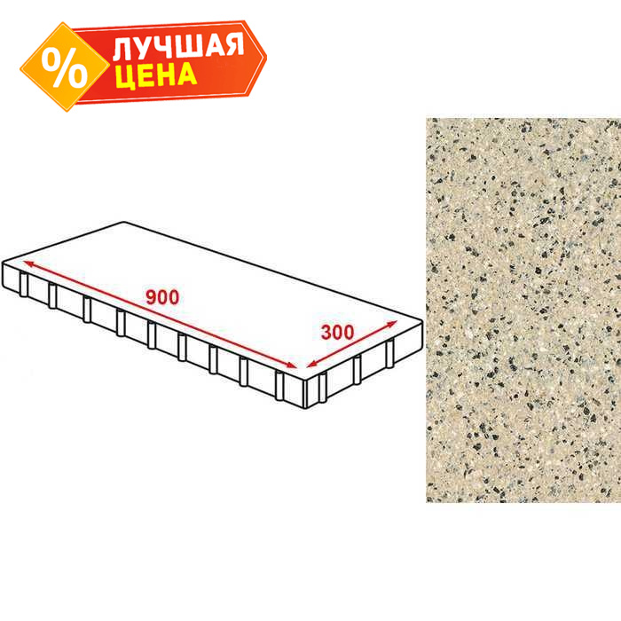 Плита тротуарная Готика Granite FERRO, Жельтау, 900*300*80 мм