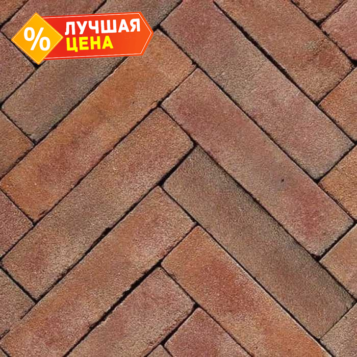 Клинкерная брусчатка Penter Ravenna tumbled, 200*50*85 мм