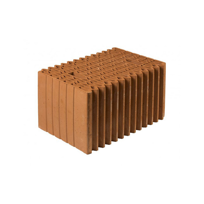 Керамический блок Kaiman 38, 10,7 НФ, М100, 250х380х219 мм