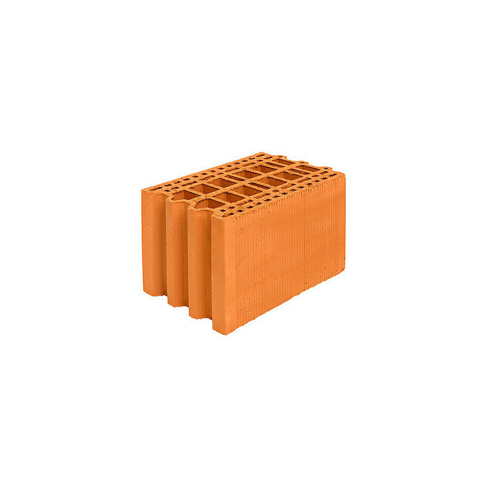 Керамический блок Porotherm 25M М100 10,53 НФ, 375х250х219 мм