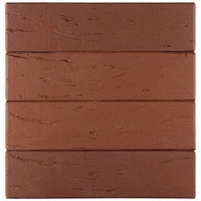 Кирпич облицовочный ЛСР коричневый рустик, утолщенные стенки, М175, 250х120х65 мм - фото 5