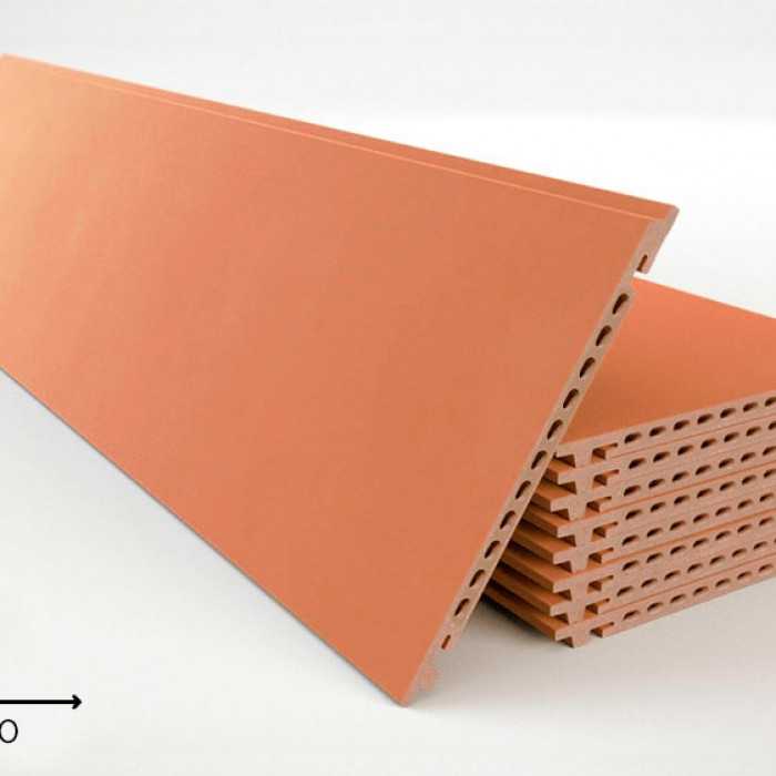 Керамогранитная плита FAVEKER GA16 для НФС, Salmon, 800*250*18 мм