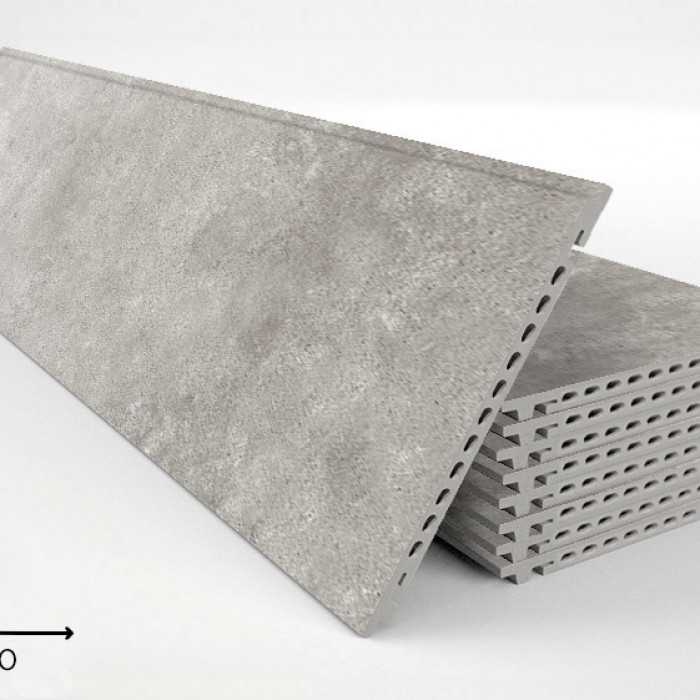 Керамогранитная плита FAVEKER GA16 для НФС, Urban Gris, 1200*400*18 мм