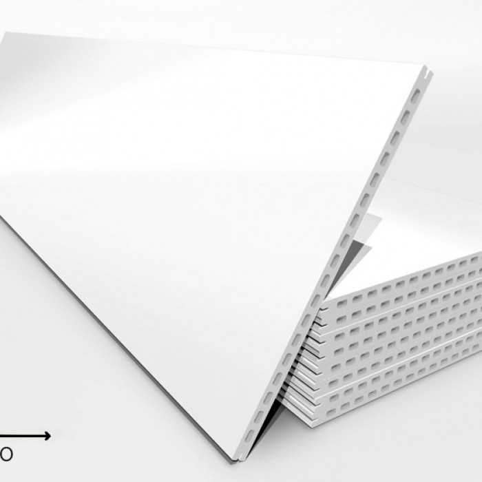 Керамогранитная плита FAVEKER GA20 для НФС, Blanco Brillo, 1000*300*20 мм