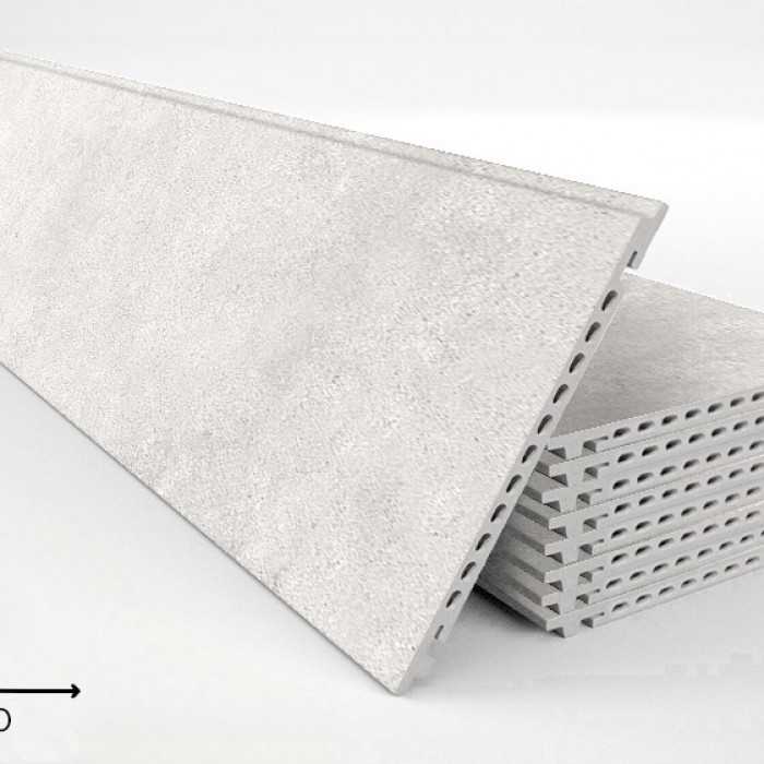 Керамогранитная плита FAVEKER GA16 для НФС, Urban Blanco, 800*355*18 мм