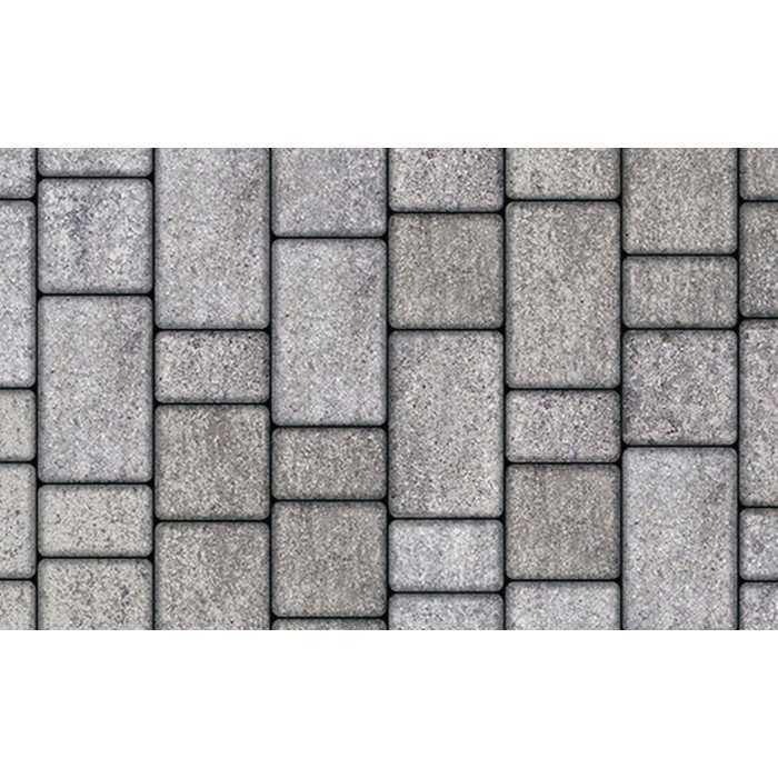 Плитка тротуарная Старый город Б.1.Ф.8см Искусственный камень Шунгит - фото 1