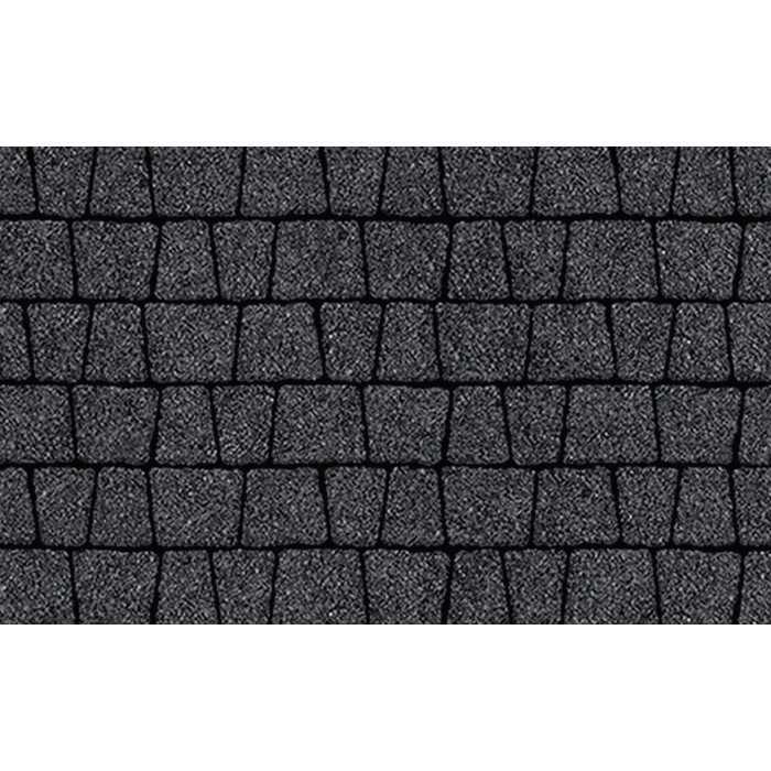 Плитка тротуарная Антик Б.3.А.6 Стоунмикс цвет черный - фото 1