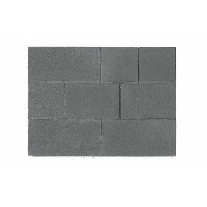 Плитка тротуарная BRAER Триада серый, толщина 60 мм - фото 2
