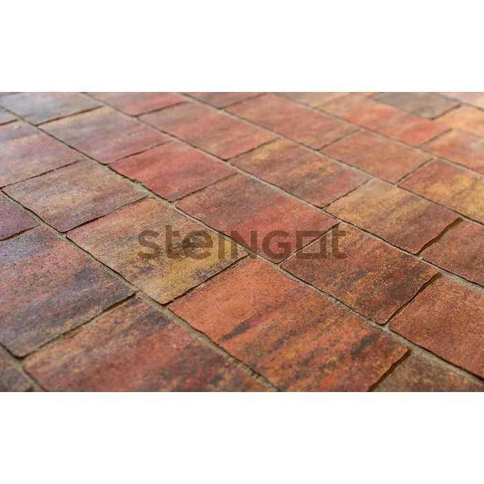 Плитка тротуарная Steingot Color Mix, Старый город, Терракота, толщина 60 мм